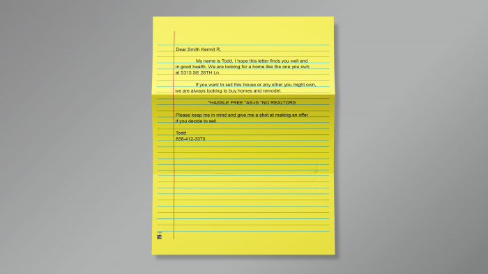 Simple Letter