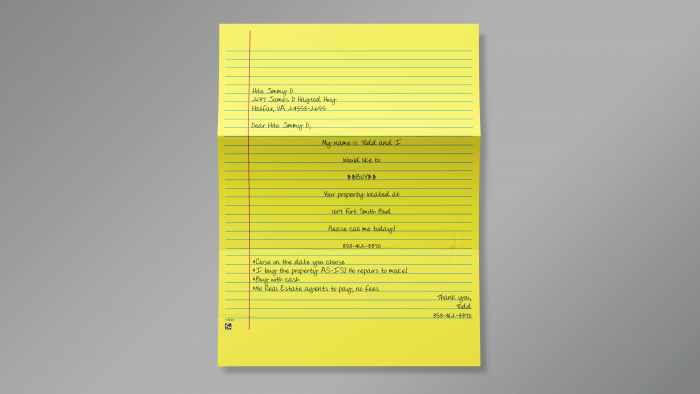 Standar Yellow Letter