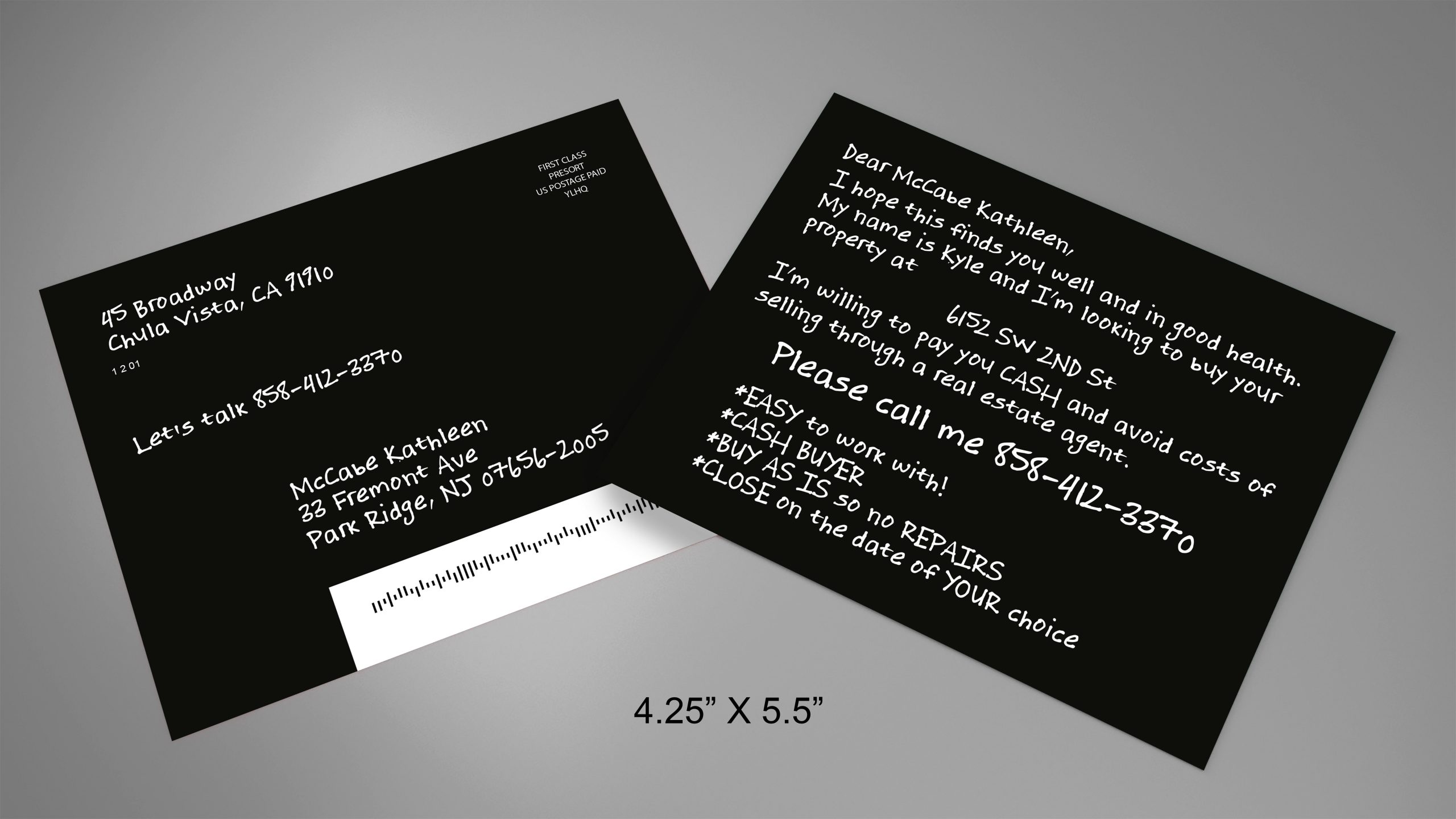 Black-Postcard