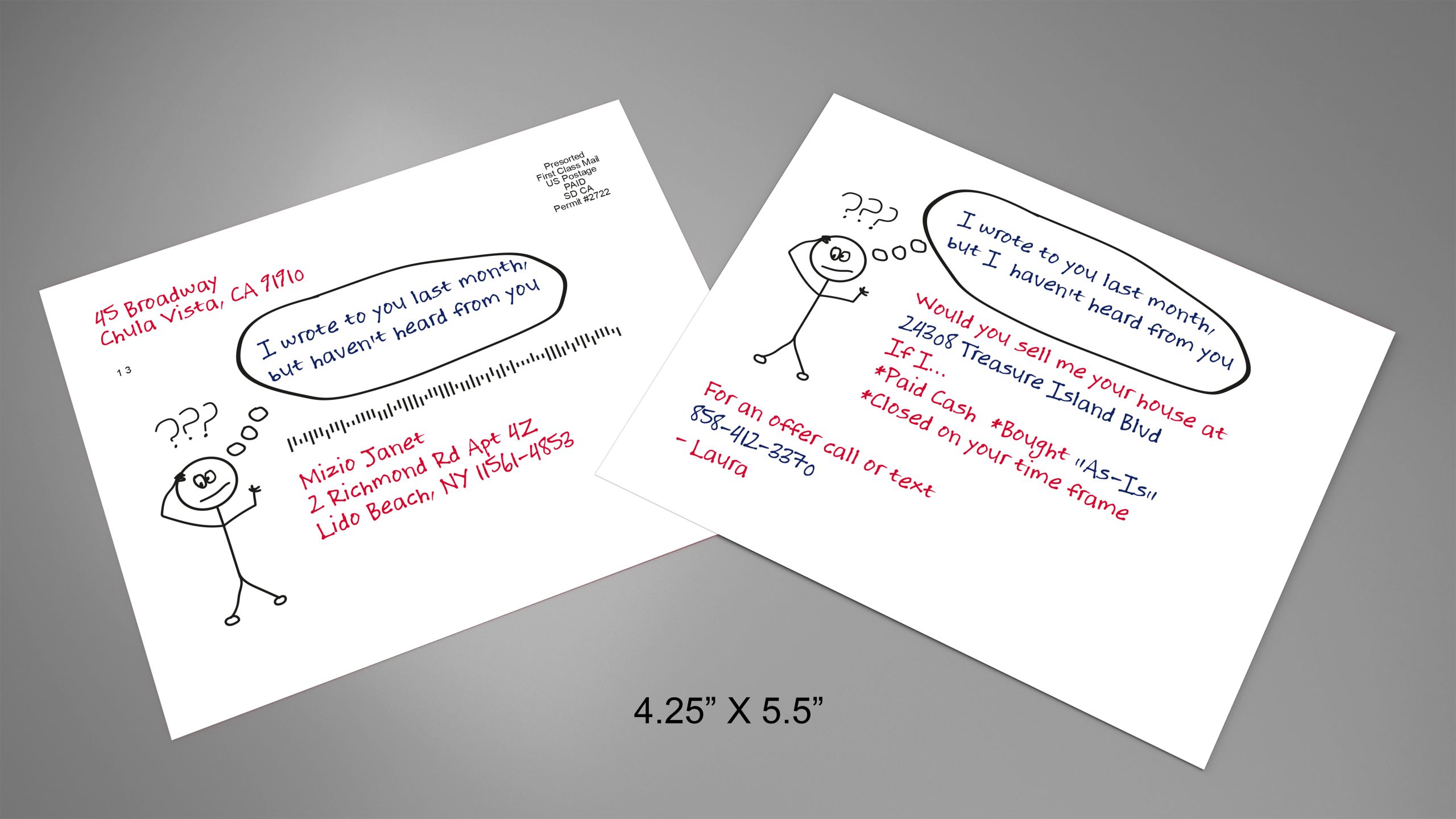Stickman-Postcard